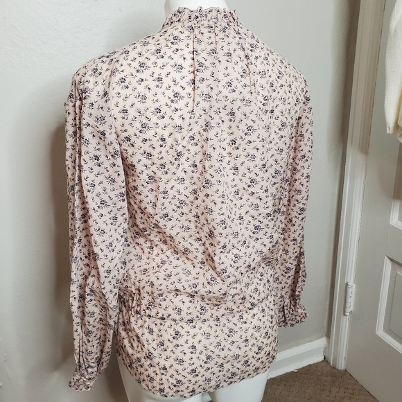 NEW Joie Senaya Floral Pink Top Small - Picture 10 of 15